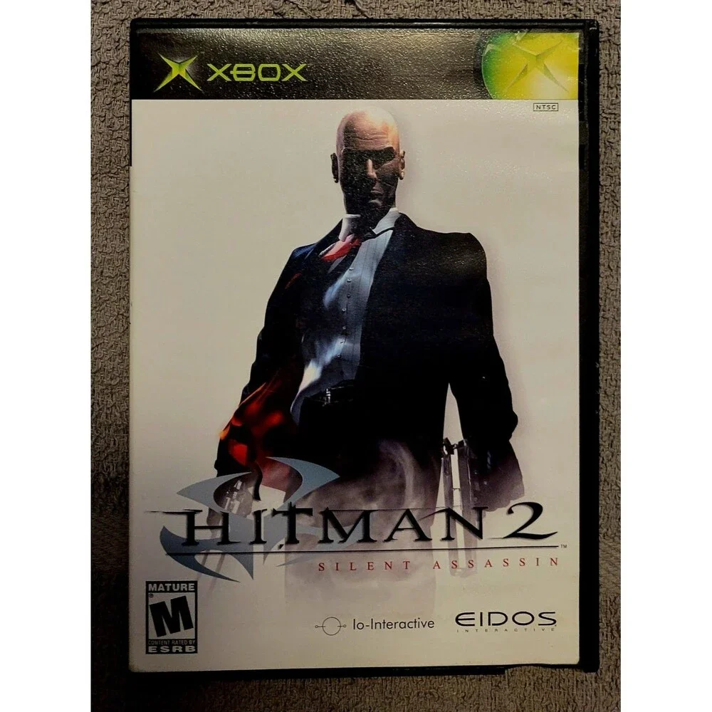 OG XBOX: Hitman 2: Silent Assassin,CIB, MANUAL, TESTED & WORKING, FAST SHIPPING